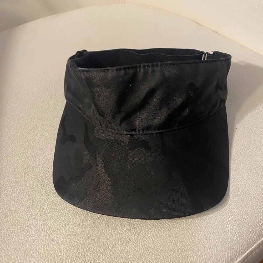 black camo visor